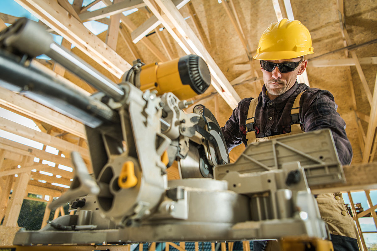 Construction is hard working project